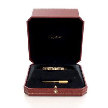 Love Bracelet (Small, Classic, Large; No Diamonds)