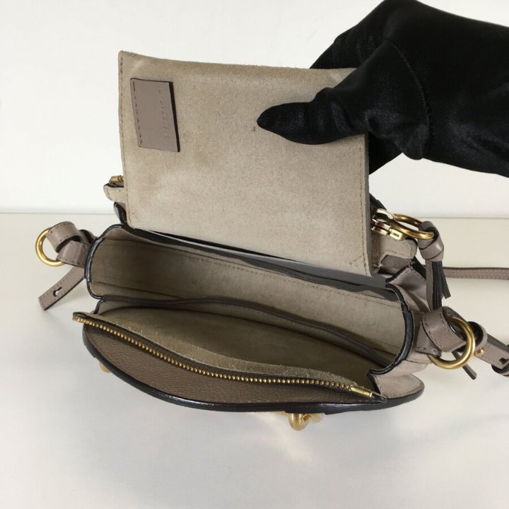 【美品】SEE BY CHLOE/JOYLIDAR/MINIMAL GREY Chloe Edith Mini Bag, Gray | Costco