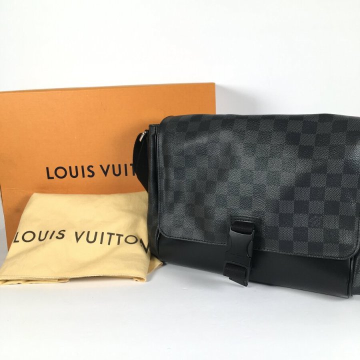 【チェッカーボード】Louis Vuitton ブック・メッセンジャー Sロック・メッセンジャー モノグラム ・トリヨン｜ルイ