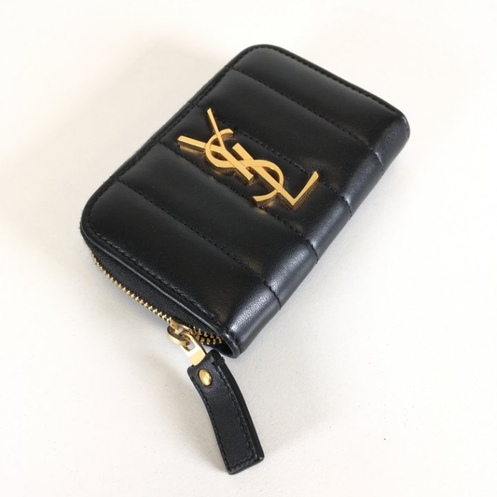 Saint Laurent (YSL) Vicky Wallet - Luxe Du Jour