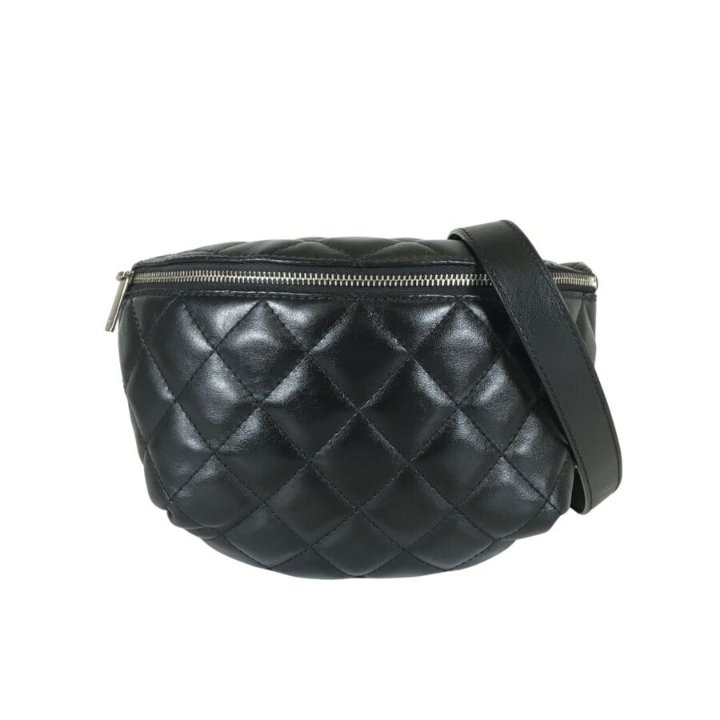 CHANEL ブラック キルティング ベルト CHANEL ブラック キルティング ベルト