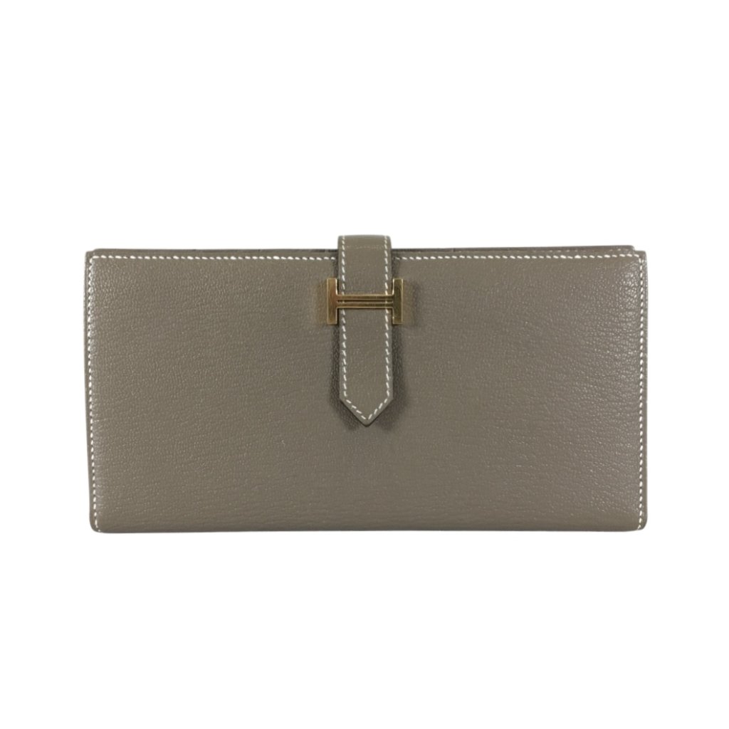 フランス発【HERMES】ウォレット Bearn Mini エトゥープ DHL発送 フランス発【HERMES】ウォレット Bearn Mini エトゥープ DHL発送