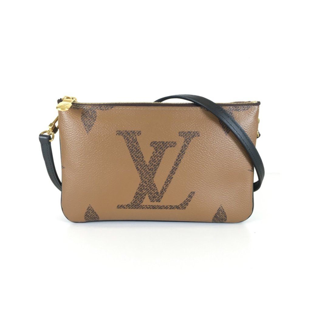 Louis Vuitton Double Zip Pochette - Luxe Du Jour