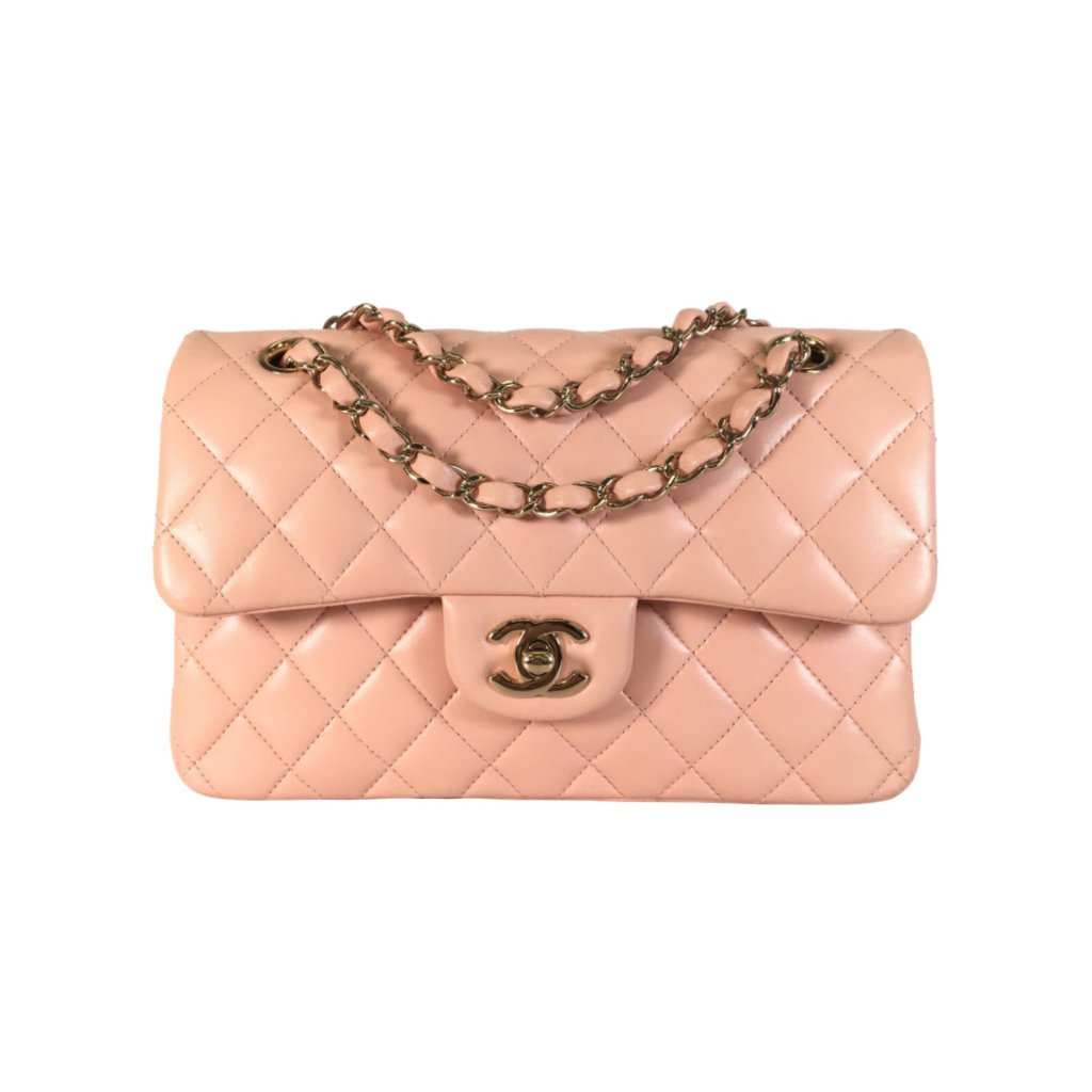 Chanel Classic Flap Small Pink Lambskin Luxe Du Jour