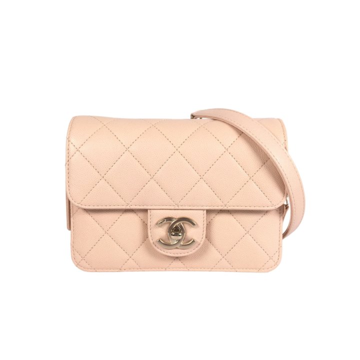 CHANEL ★ Chanel Mini llic Like a Wallet Flap Bag Pink Chanel Like A Wallet Flap - Luxe Du Jour