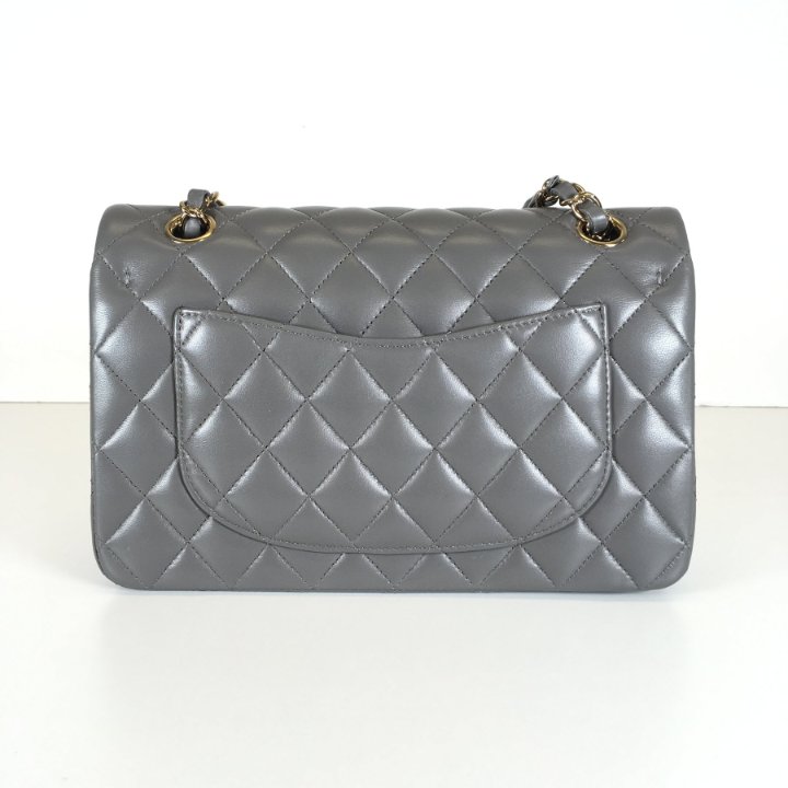 ★正規品★CHANEL★ノースリーブカットソー★グレー★＃３８ chanel-chanel-classic-medium-