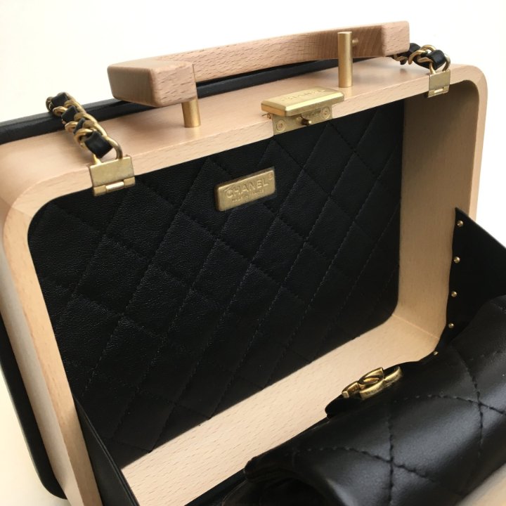Chanel Wooden Vanity Case - Luxe Du Jour