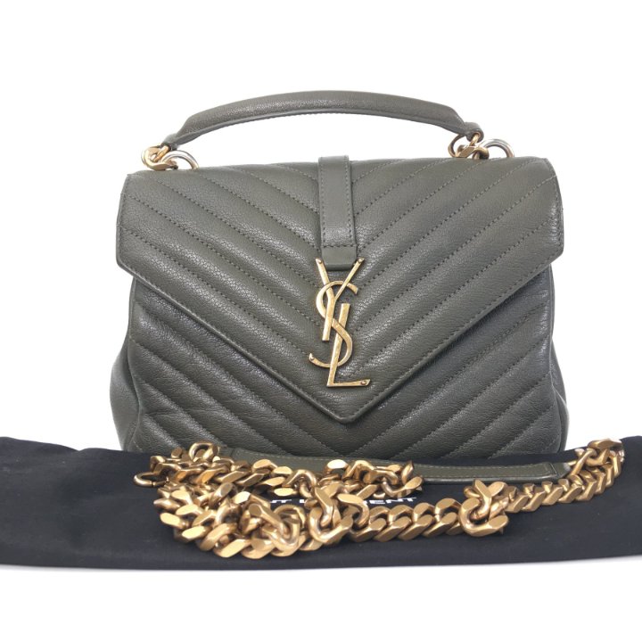 Saint Laurent (YSL) Medium College Bag - Luxe Du Jour