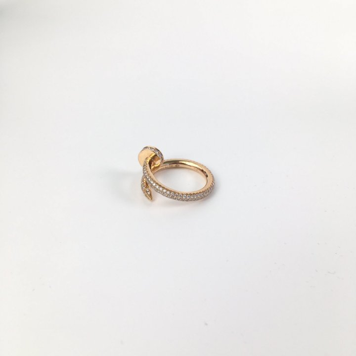 Cartier Juste Un Clou Full Paved Ring Sz 49 - Luxe Du Jour