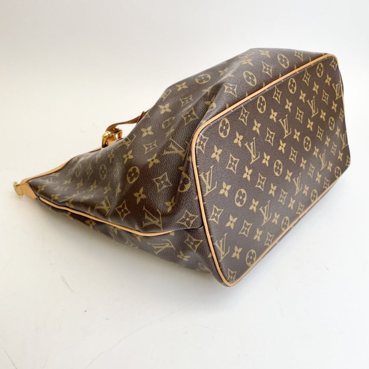 LOUIS VUITTON バーグレオ モノグラム ゴールド ロゴリン Louis Vuitton Monogram Miroir Bellevue GM Gold 106436 – FASHIONPHILE