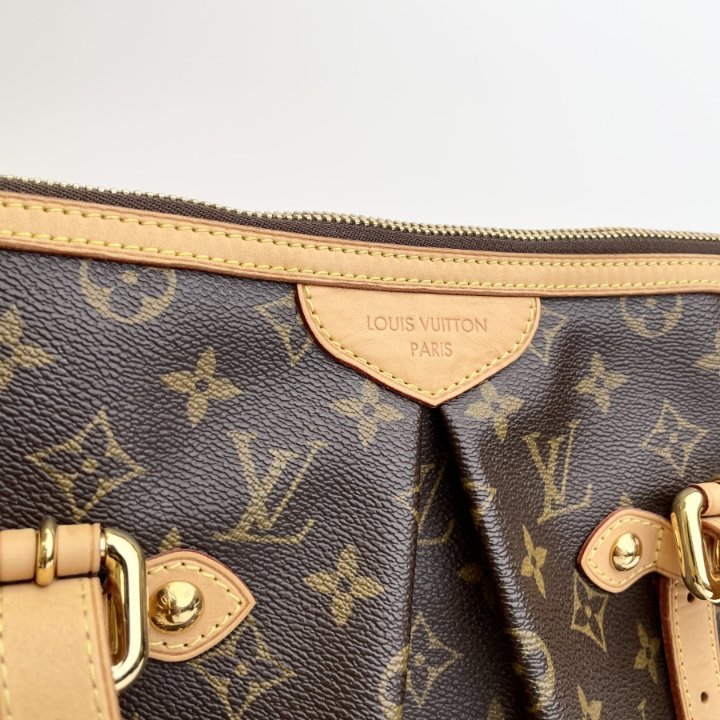 LOUIS VUITTON バーグレオ モノグラム ゴールド ロゴリン Louis Vuitton Monogram Miroir Bellevue GM Gold 106436 – FASHIONPHILE