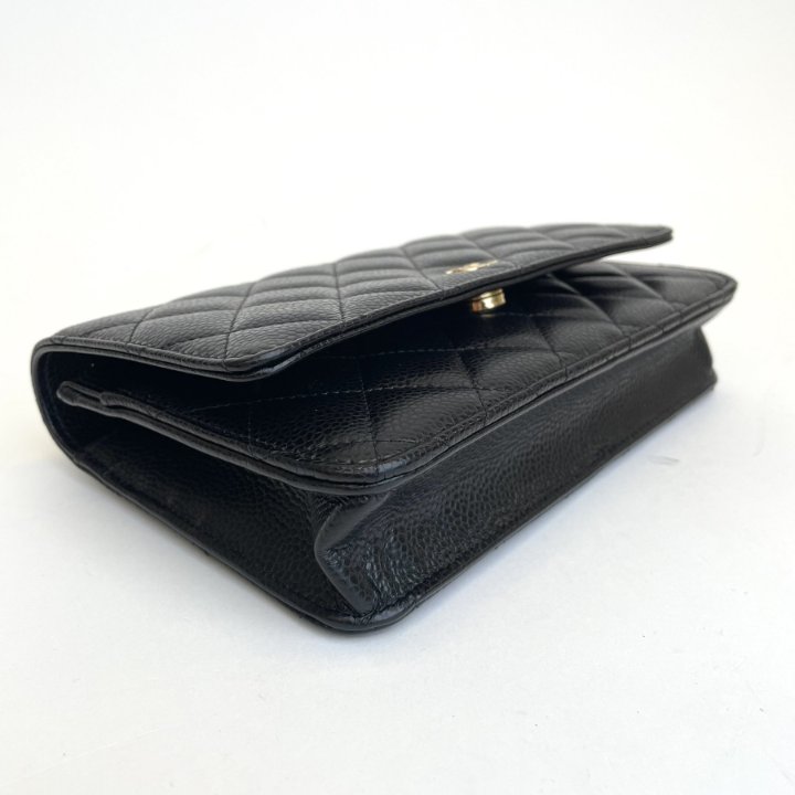 【エレガンスを極める逸品】CHANEL WOC マトラッセ ブラック wallet-on-chain-woc-in-black-