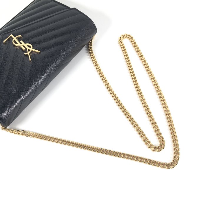 Saint Laurent (YSL) Wallet on Chain (WOC) - Luxe Du Jour