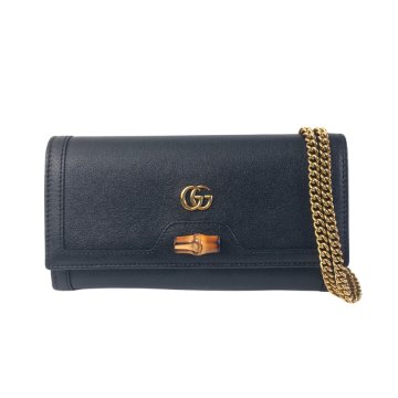Gucci Diana Bamboo Wallet on Chain (WOC) - Luxe Du Jour