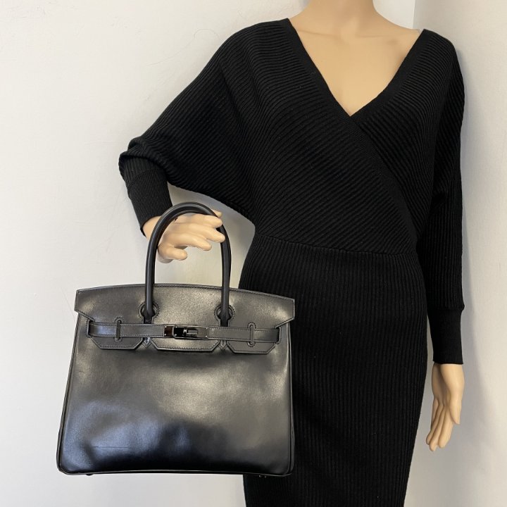 Hermes Birkin 30 So Black - Luxe Du Jour