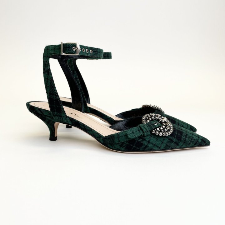 Dior Gang Ankle Strap Heels Sz 36.5 - Luxe Du Jour