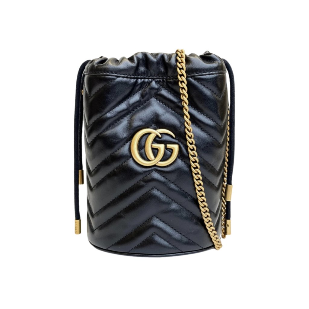 Gucci Marmont Mini Bucket Bag - Luxe Du Jour