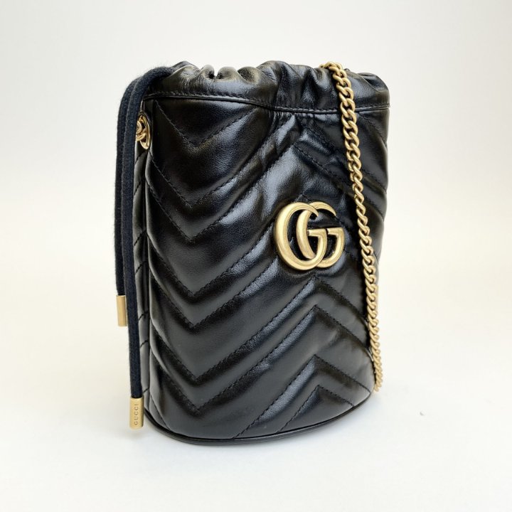 Gucci Marmont Mini Bucket Bag - Luxe Du Jour
