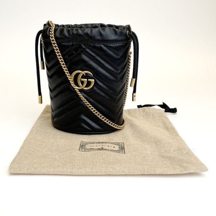 Gucci Marmont Mini Bucket Bag - Luxe Du Jour