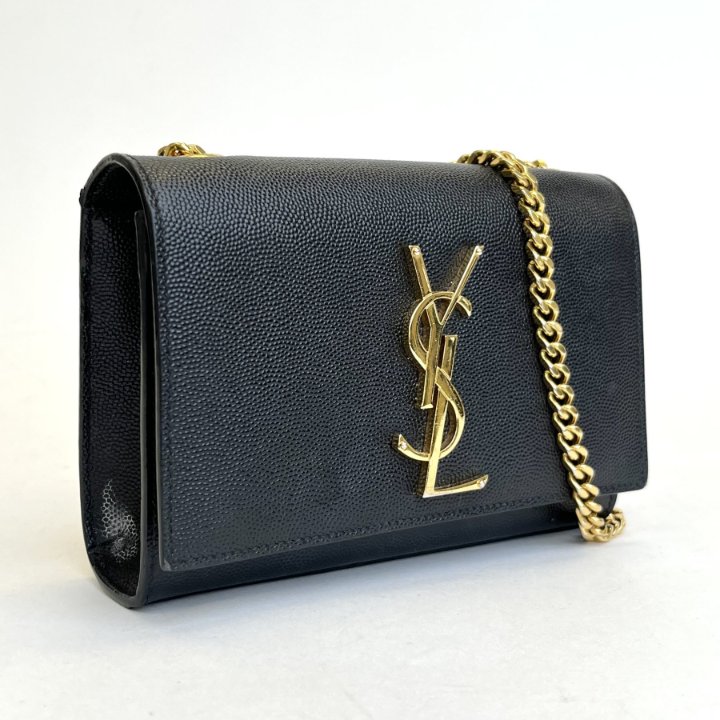 【Saint Laurent】YSL BAG MNG KATE NS T◆474366BOW0J Saint Laurent YSL Monogram Kate Bag Medium Croc Embossed