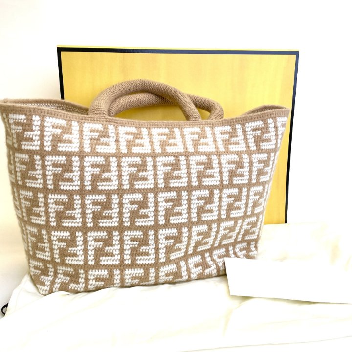 Fendi Cashmere Tote - Luxe Du Jour