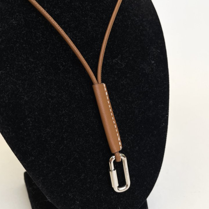 HERMES★キュリオジテ★Curiosite Mousqueton necklace Hermes Curiosite Mousqueton Necklace - Luxe Du Jour