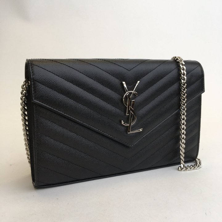 Saint Laurent (YSL) Envelope Wallet On Chain Luxe Du Jour