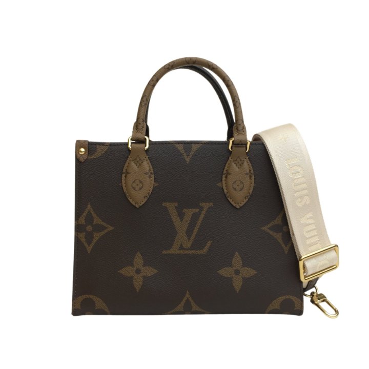 上品♡【LOUIS VUITTON】オンザゴーPM 可愛いサイズ感♡】LOUIS VUITTON☆オンザゴーPM (Louis Vuitton