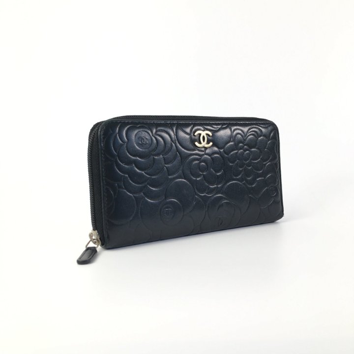 Chanel Camellia Zip Around Wallet - Luxe Du Jour