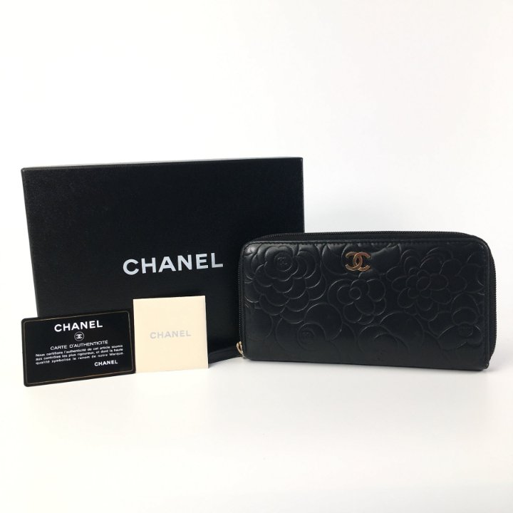 Chanel Camellia Zip Around Wallet - Luxe Du Jour