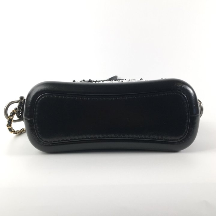 Chanel Gabrielle Hobo Small Black Sequins - Luxe Du Jour