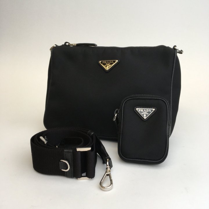 バッグ 00s PRADA Nylon Leather Hand Bag Vintage PRADA | VintageShop solo