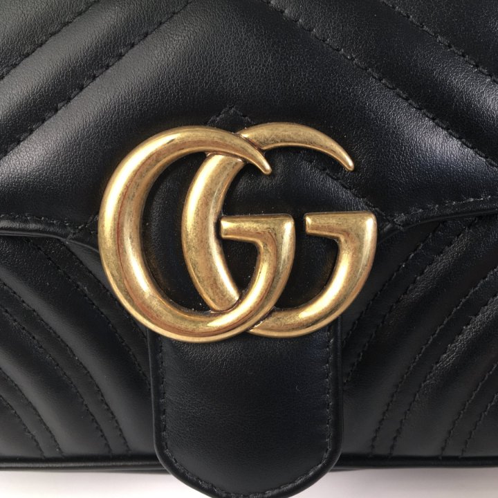 【関税&送料込】Gucci Small Leather Goods SchaferandweinerShops Ghana - Black 'Bauletto Mini' handbag