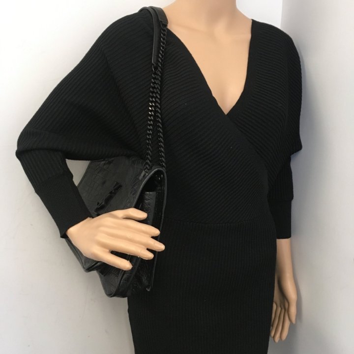 【送料&関税込】Saint Laurent Black Lace Top Saint Laurent Black Lace Top for Women
