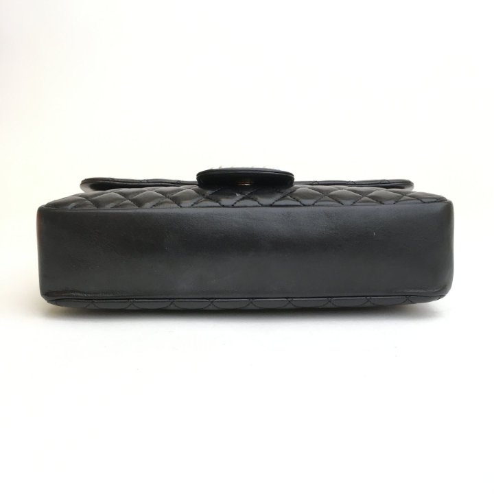 Chanel Westminster Pearl Flap Medium Black Lambskin - Luxe Du Jour