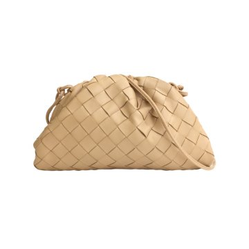 【関税送料込】BOTTEGA VENETA Mini Pouch Celadon BOTTEGA VENETA The Pouch mini intrecciato leather clutch