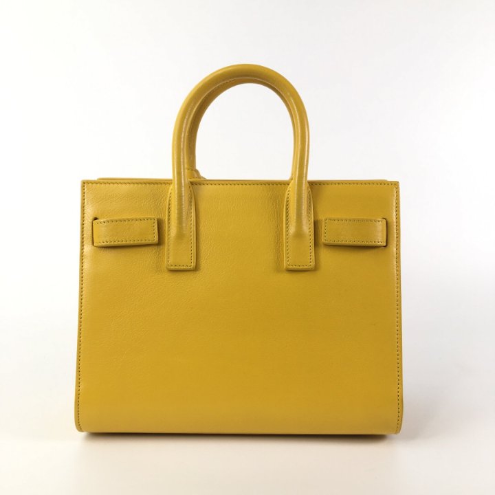 Saint Laurent Nano Calfskin Sac De Jour - Luxe Bag Rental