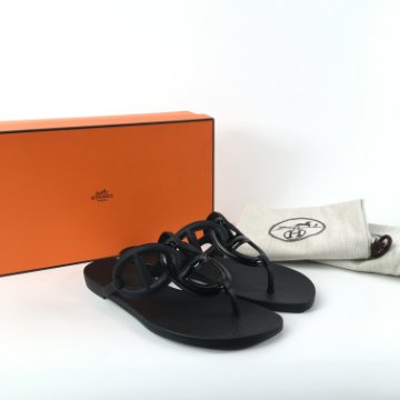 エルメス Egerie Noir TPU サイズ36 エルメス Egerie Noir TPU サイズ36 (HERMES/サンダル・ミュール