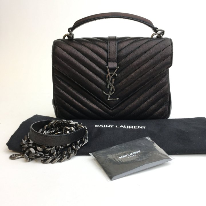 VIP【送料関税込】Saint Laurent COLLEGE MEDIUM SHOULDER BAG SAINT LAURENT College Medium Shoulder Bag – LOZURI®