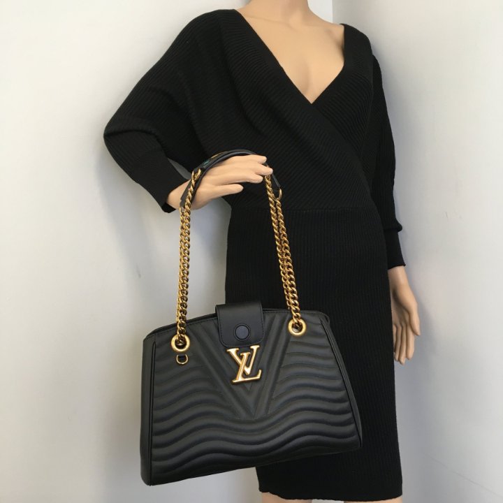 Louis Vuitton M51496 Louis Vuitton New Wave Chain Tote Bag BOPF