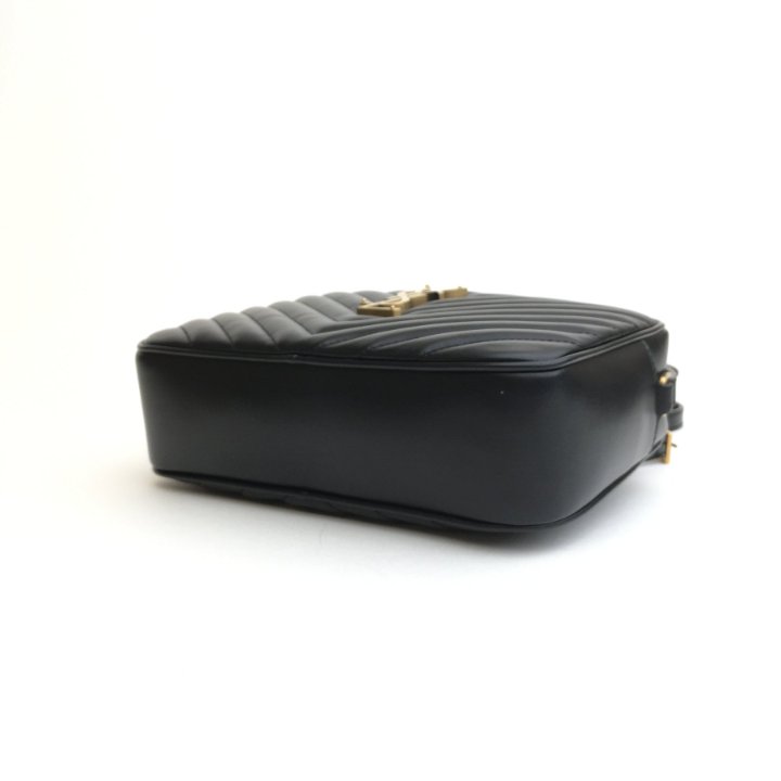 VIP【送料関税込】Saint Laurent LOU LEATHER CAMERA BAG Lou quilted leather camera bag in black - Saint Laurent