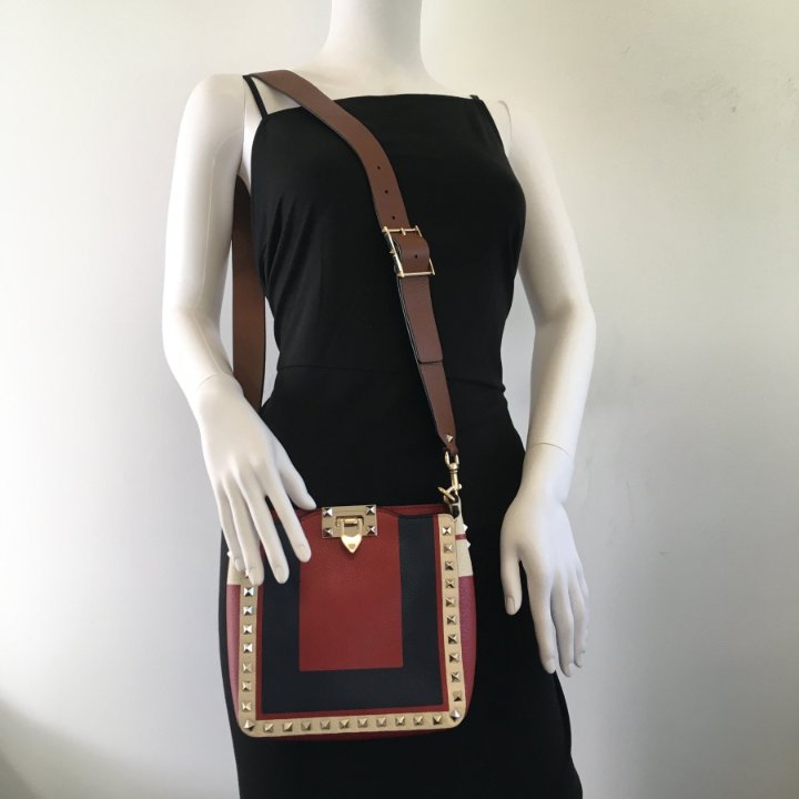 Valentino Rockstud Messenger Bag - Luxe Du Jour