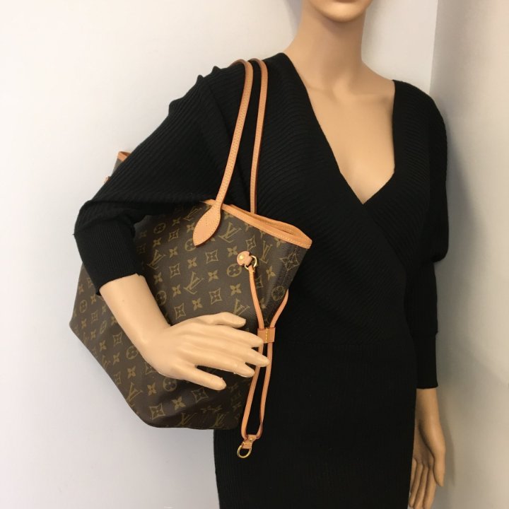 【人気☆】大容量で使いやすい♪Louis Vuitto NEVERFULL MM Louis Vuitton Neverfull MM - Luxe Du Jour