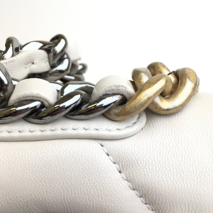 Chanel 19 Flap Small Beige Lambskin - Luxe Du Jour