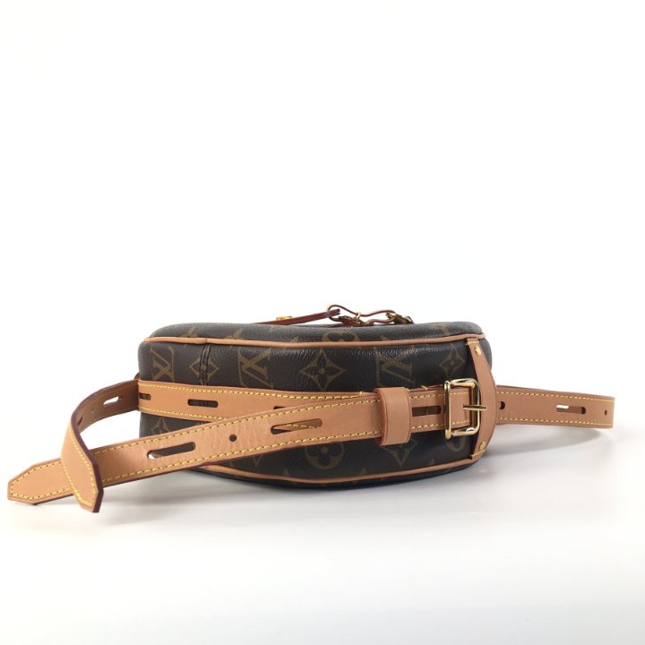 JJとなります　Louis Vuitton ブラウン レザーストラップ LOUIS VUITTON - ルイ ヴィトン ショルダーストラップ レザー