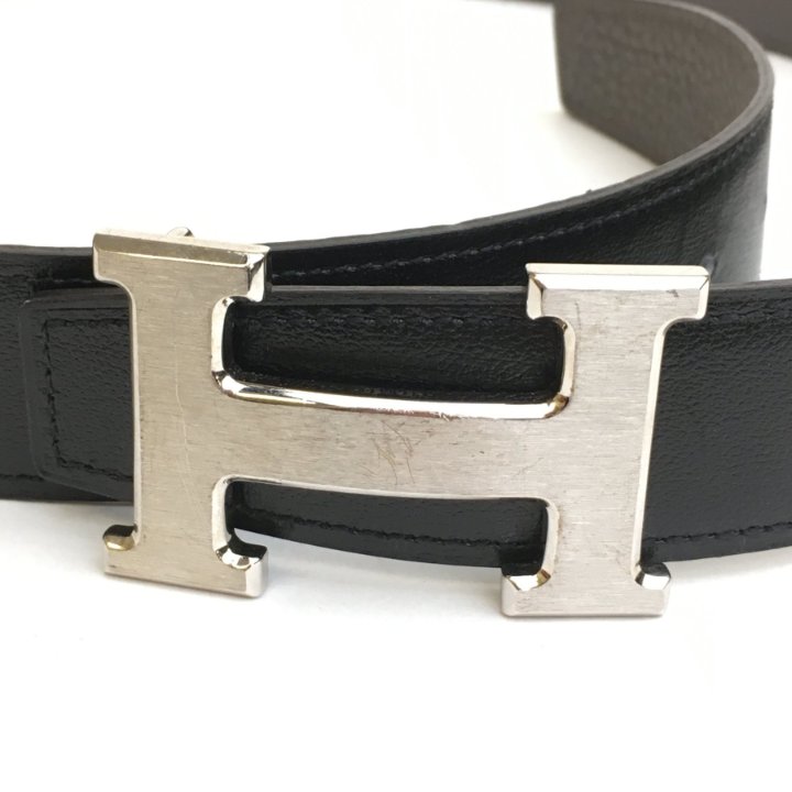 Hermes H Reversible Belt - Luxe Du Jour