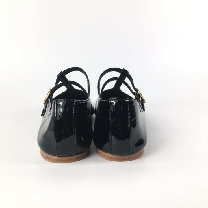 Celine Les Ballerines Double Strap Mary Jane Sz 39 - Luxe Du
