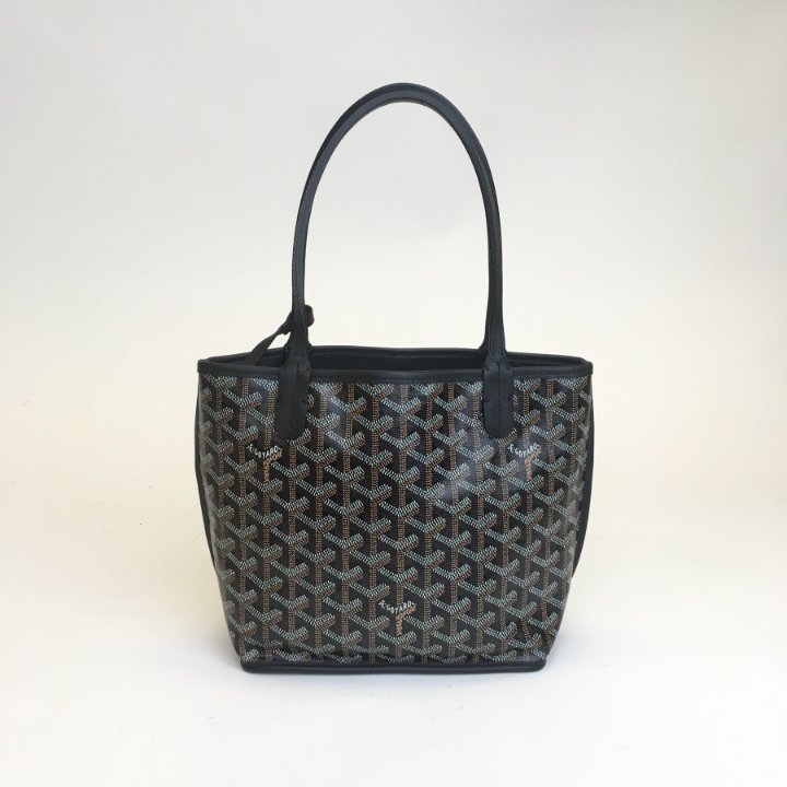 希少品◆GOYARD◆ゴヤール Anjou Mini Bag Black Tan バッグ Women :: Designer Bags :: Handbags :: Goyard Anjou Mini Bag