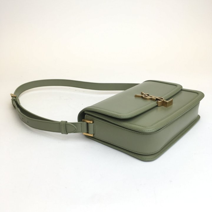 【SAINT LAURENT】Solferino Satchel Bag Saint Laurent Men's Solferino Medium Satchel Crossbody Bag