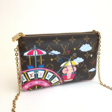【TOUT Y EST】 POCHETTE CLES CARREE BROWN POCHETTE CLÉS CARRÉE BROWN – TOUT Y EST EN